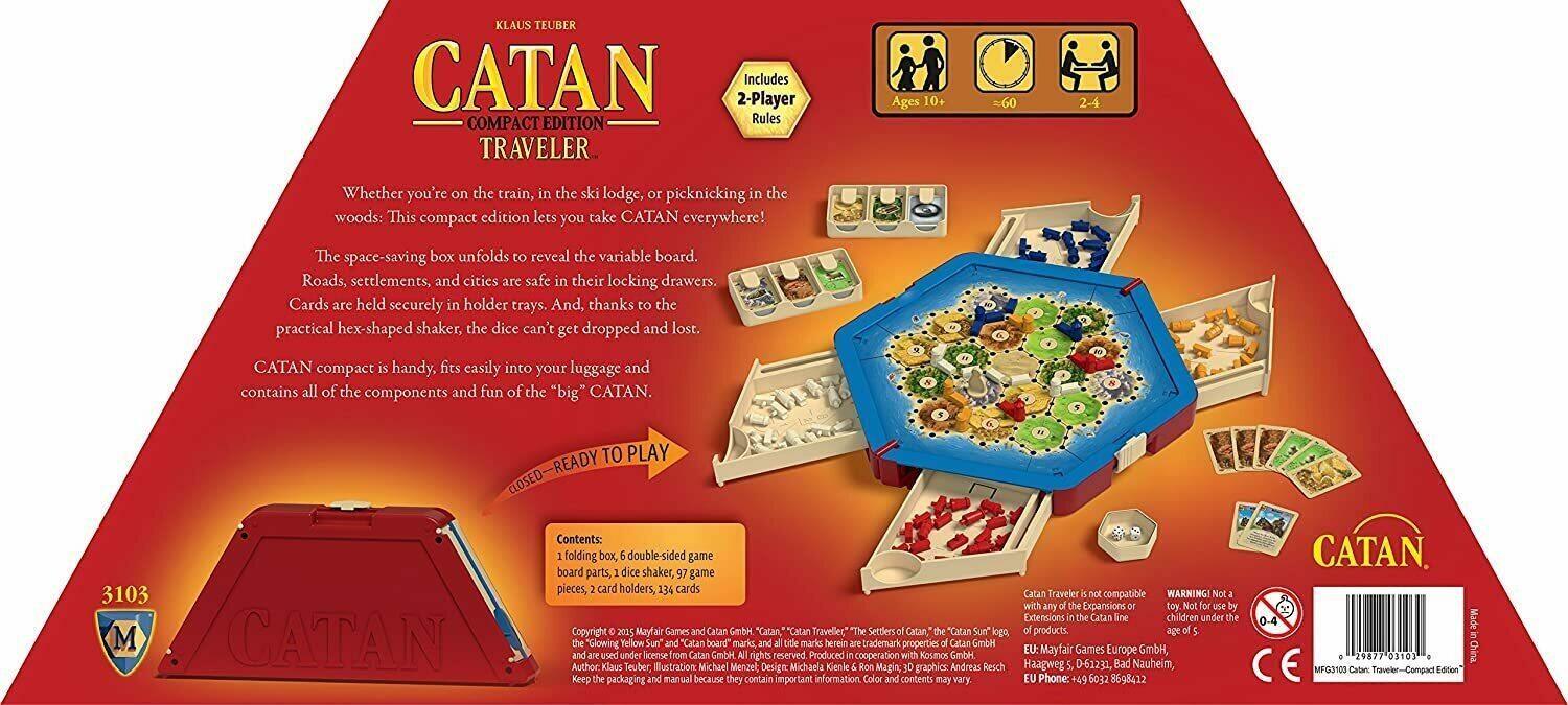 Catan: Traveler - Compact Edition Back