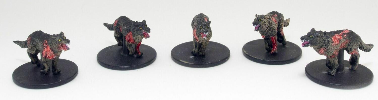 Zombicide: Box of Zombies Set #5 - Zombie Dogz Figurines