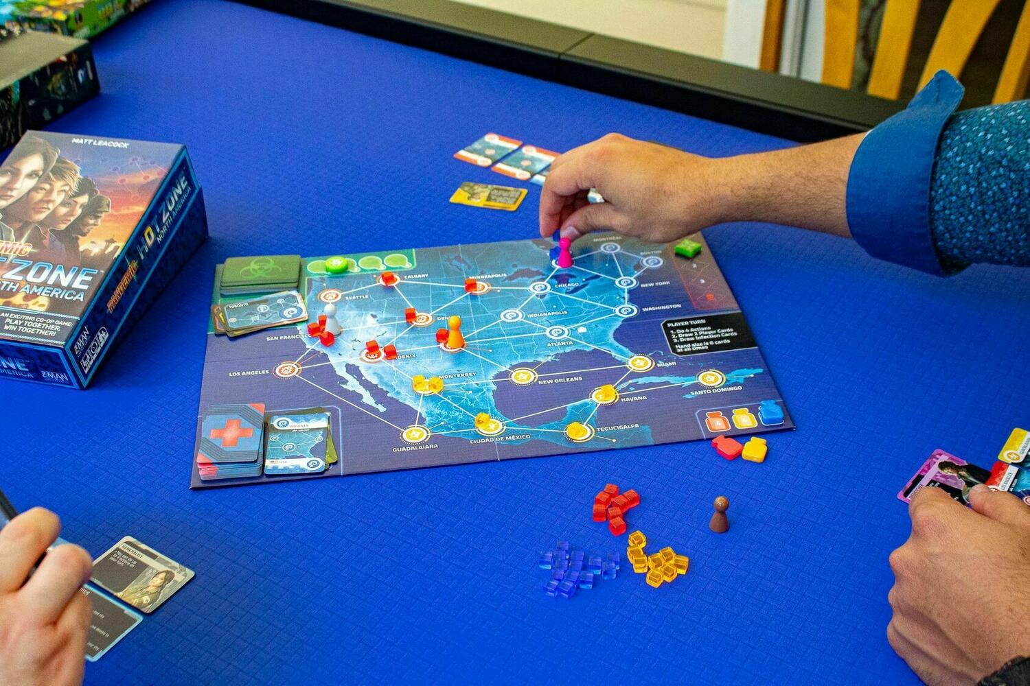 Pandemic: Zone Rouge - Amérique du Nord Zoom