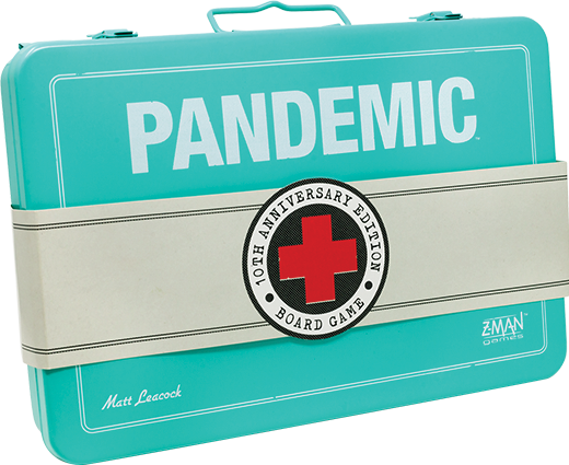 Pandemic: 10th Anniversary Edition Cover Transparent
