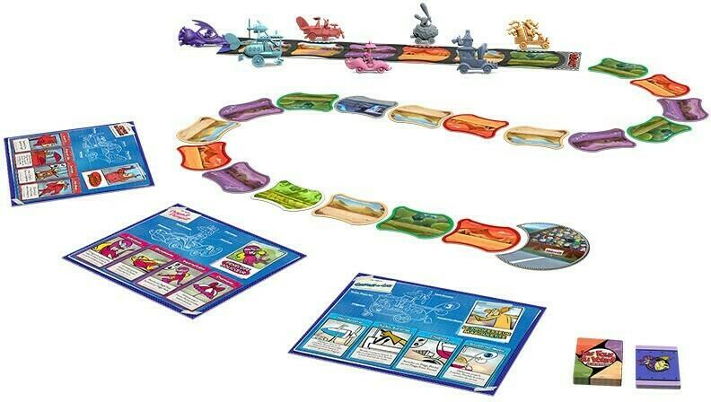 Les Fous du Volant: Le Jeu de Plateau Eclate