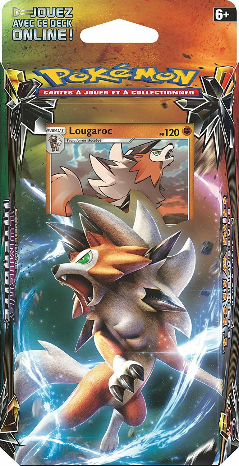 Pokémon Soleil et Lune: Lumière Interdite - Lougaroc Cover