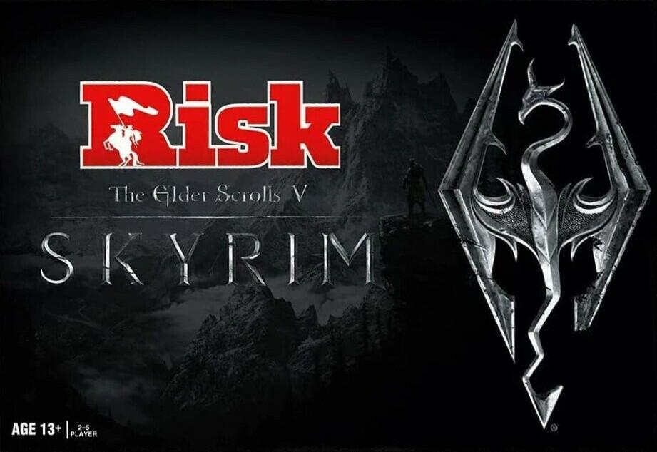 Risk: The Elder Scrolls V - Skyrim Cover