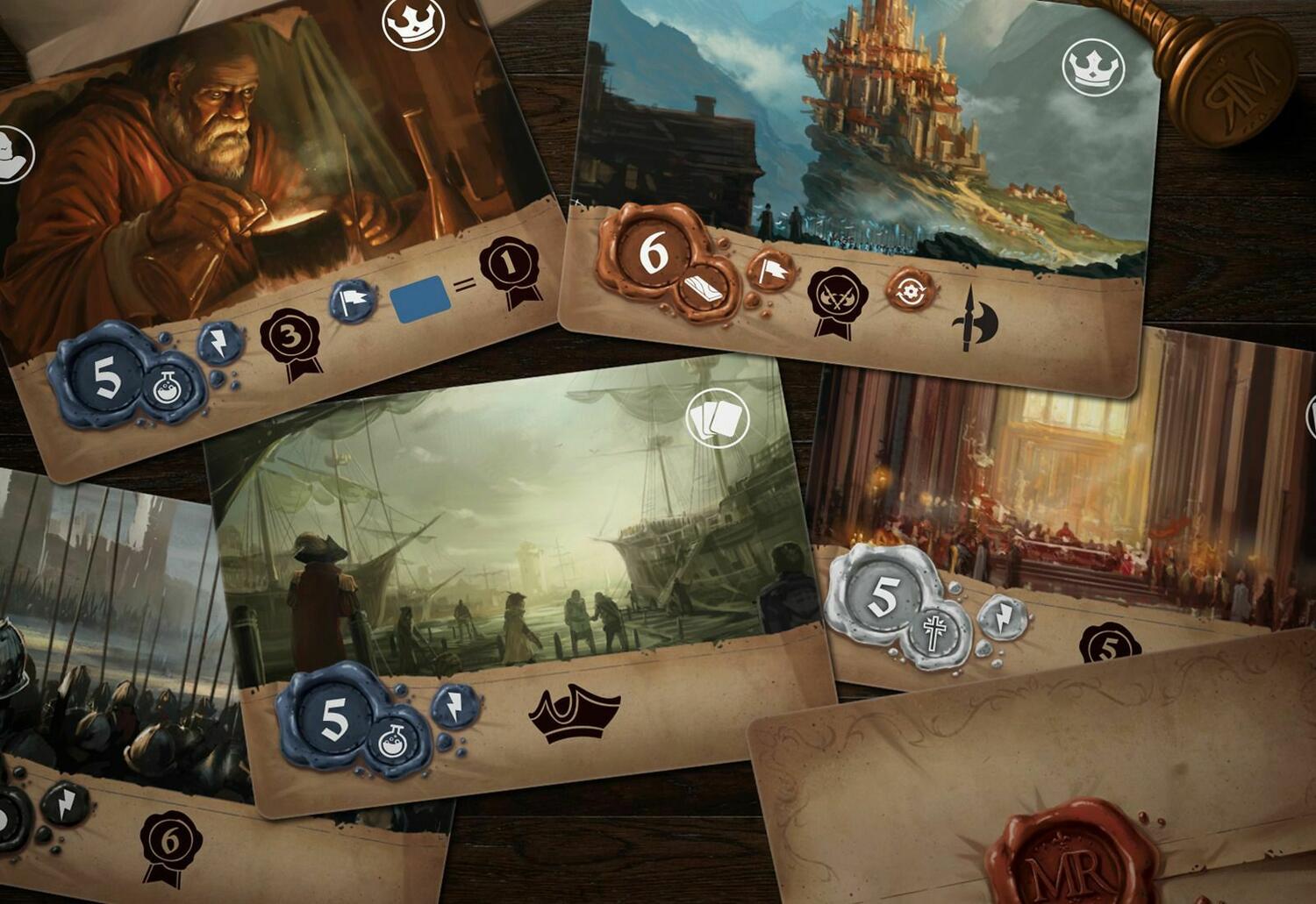 Medieval Realms Cartes