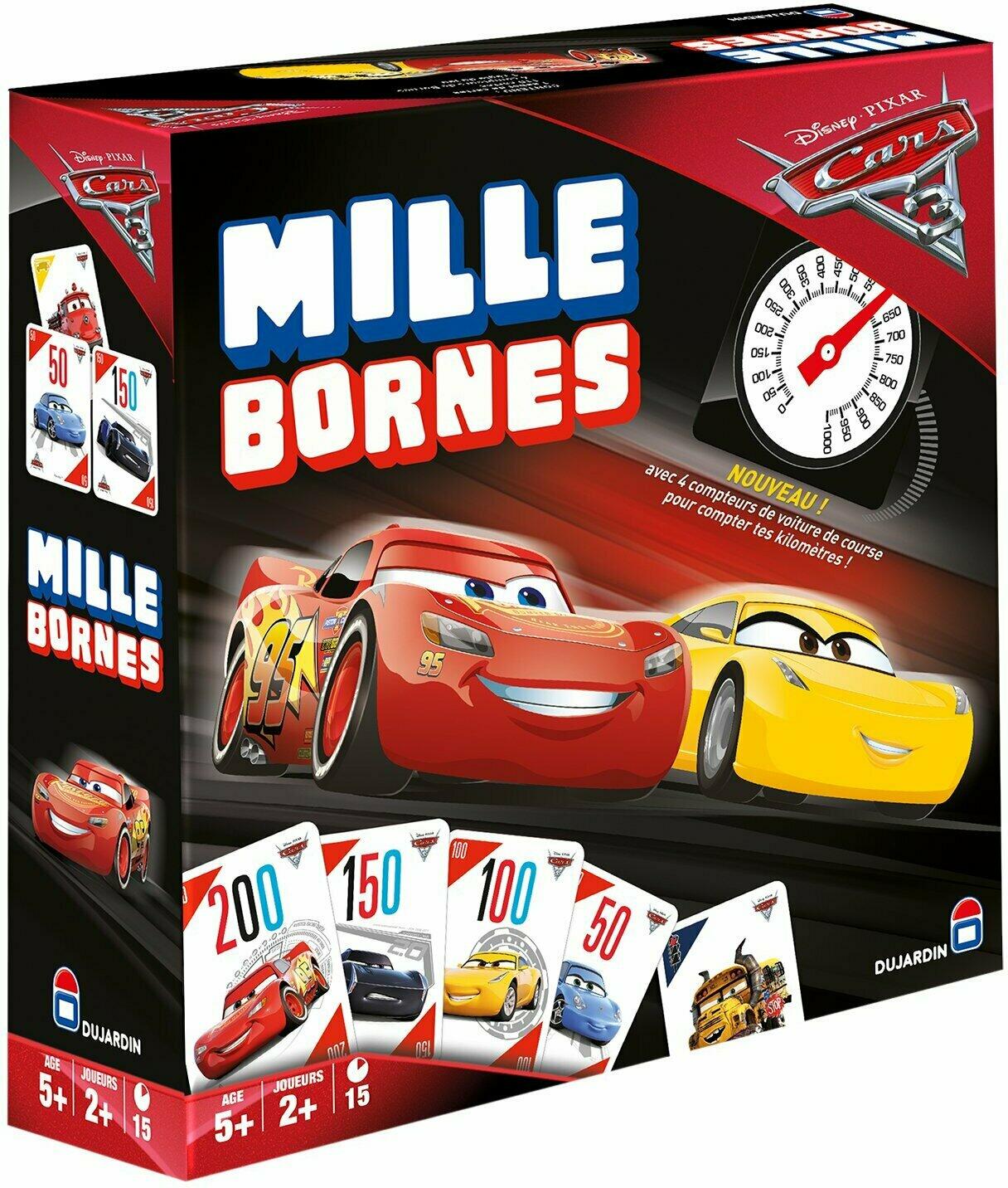 Mille Bornes: Cars 3 Cover 3d