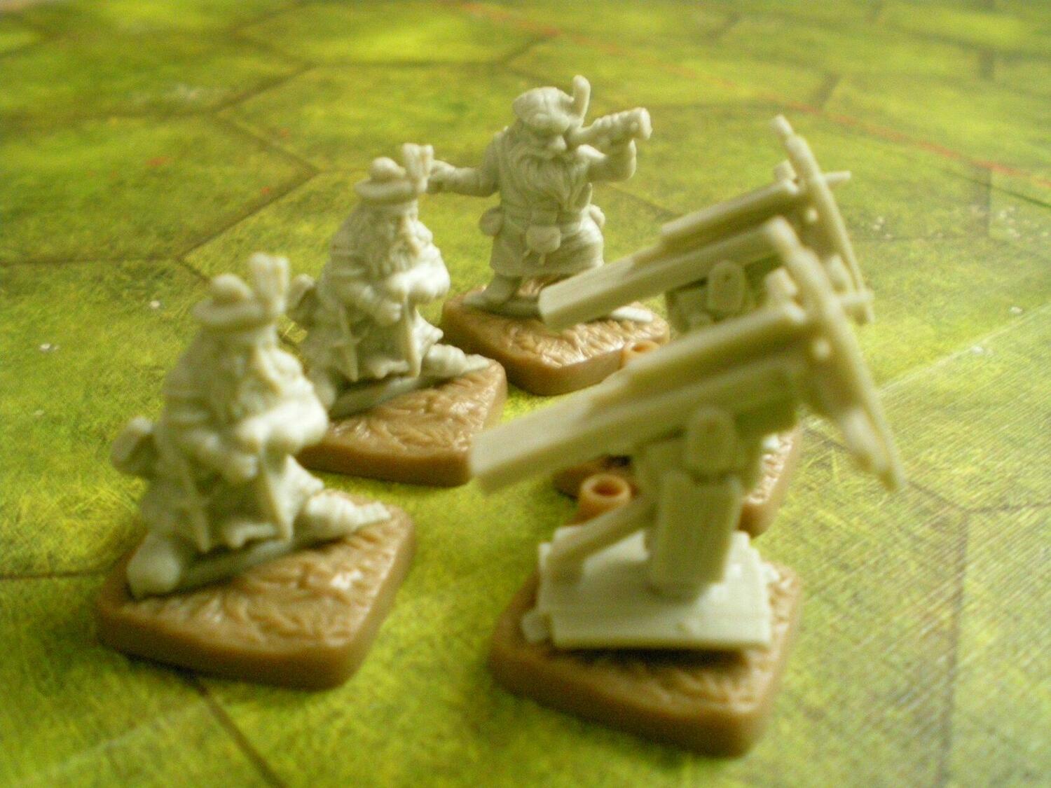 BattleLore: Guerriers Barbus Figurines