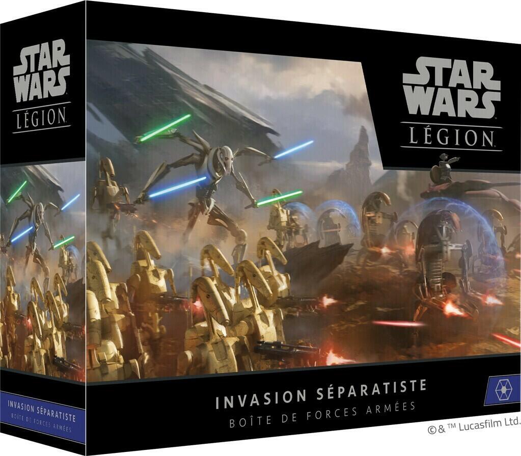 Star Wars: Légion - Invasion Séparatiste Cover 3d