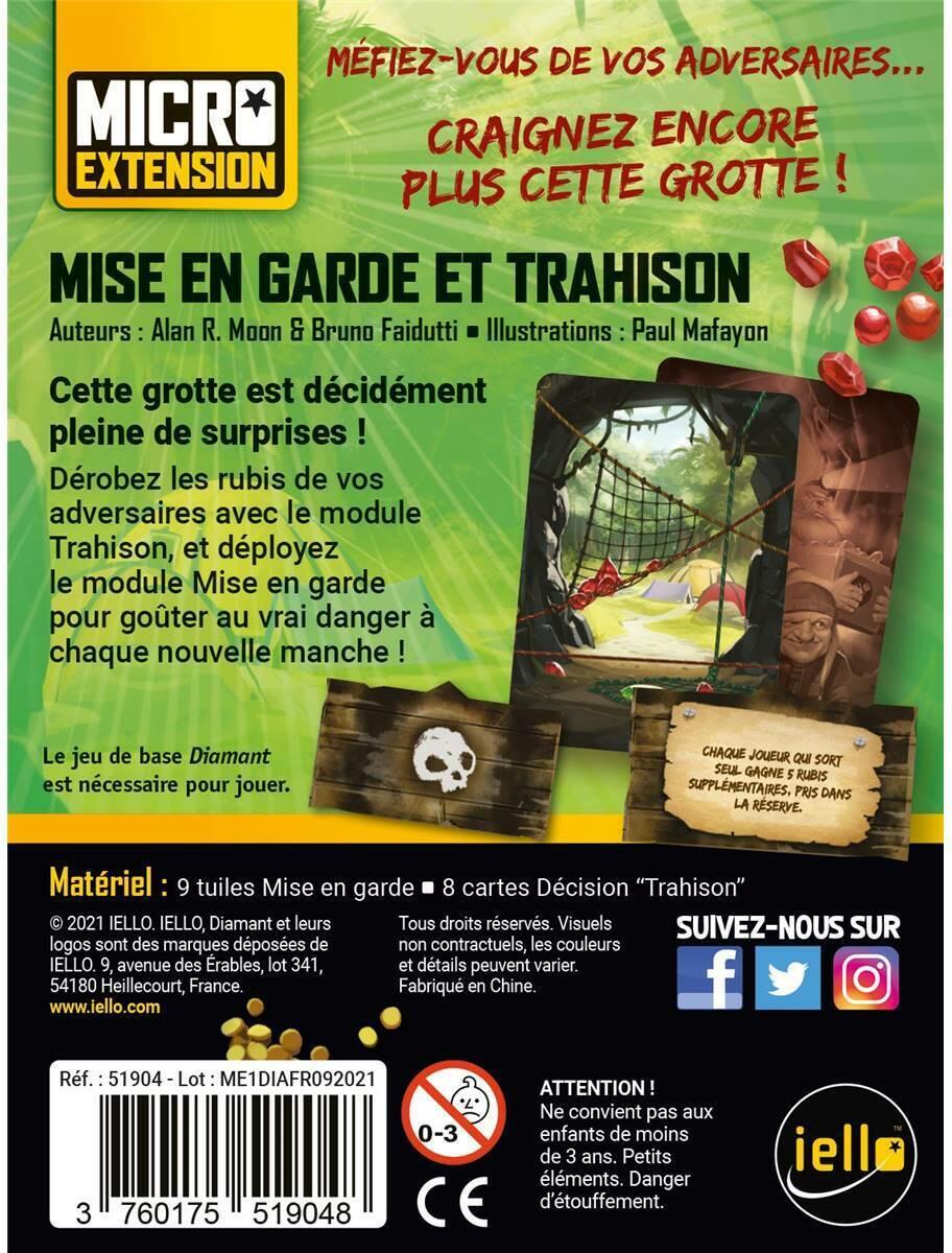 Diamant: Mise en Garde et Trahison Back