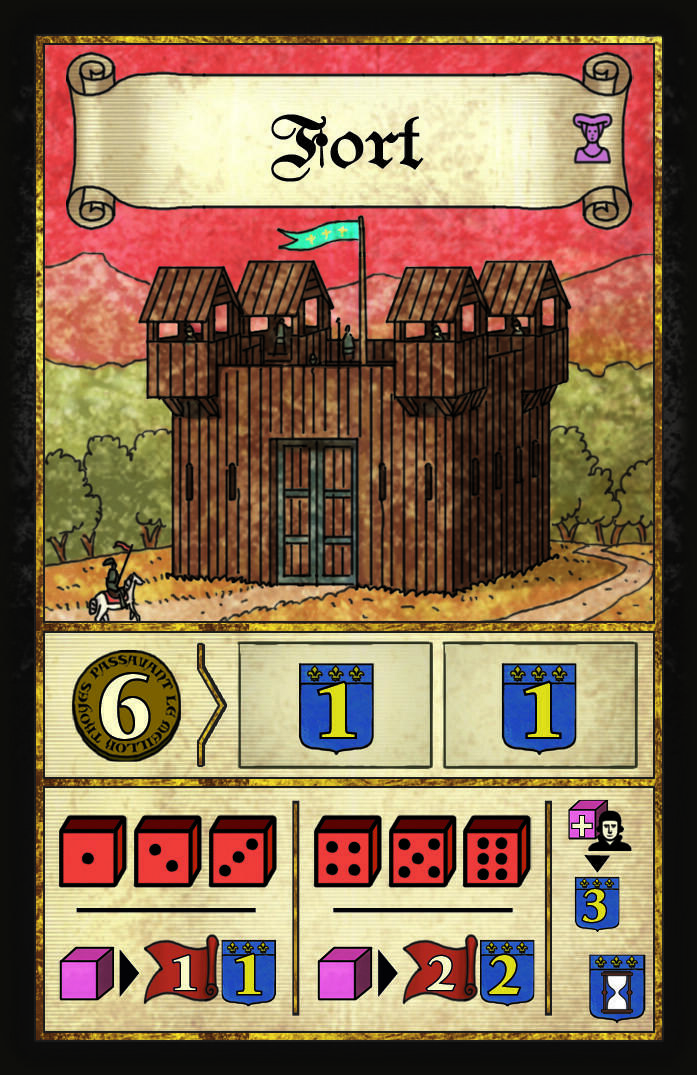 Les Dames de Troyes Carte Fort