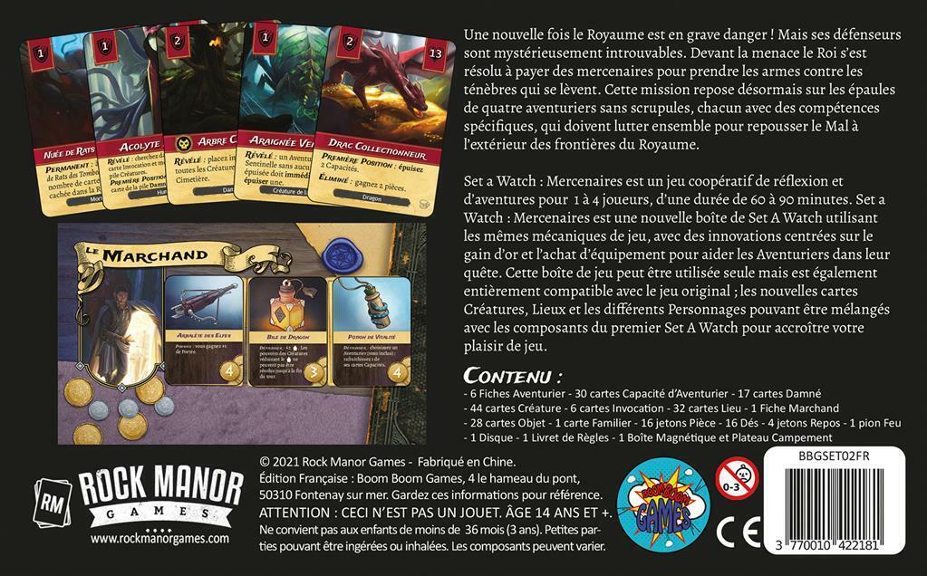 Set a Watch: Mercenaires Back