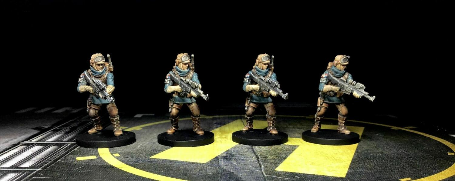 Star Wars: Assaut sur l'Empire - Soldats de la Base Écho Figurines