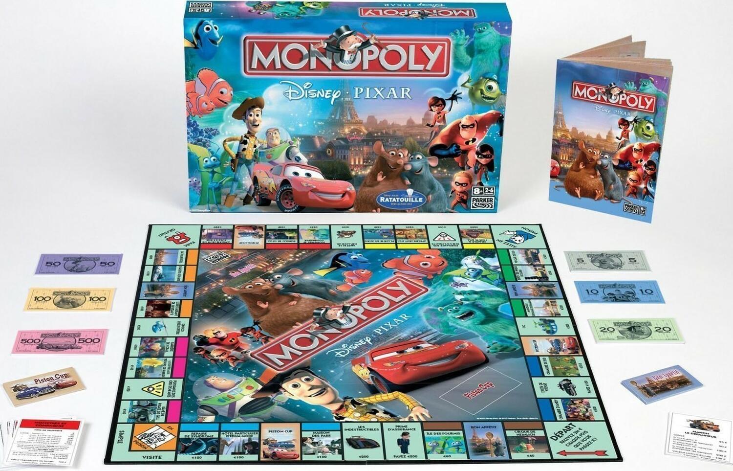 Monopoly: Disney Pixar Eclate
