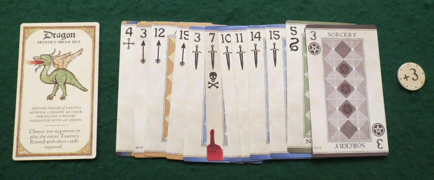 Le Tournoi de Camelot Cartes