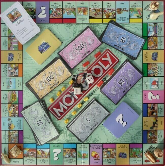 Monopoly: Le Tour de Gaule d'Astérix Plateau