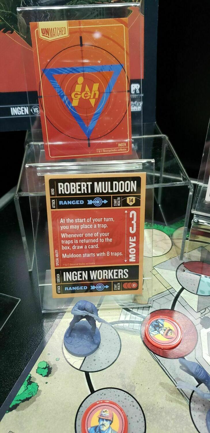 Unmatched: Jurassic Park - InGen vs Raptors Zoom