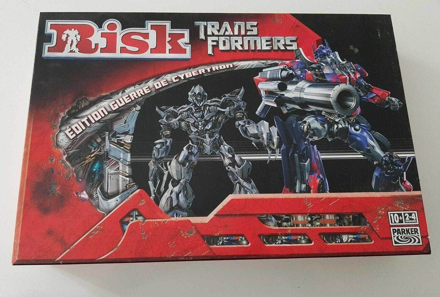 Risk: Transformers - Édition Guerre de Cybertron Cover 3d
