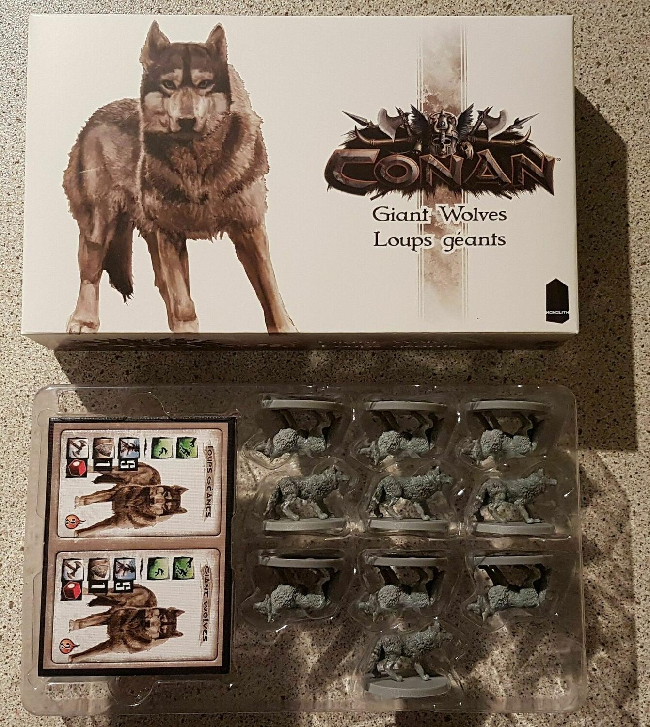 Conan: Loups Géants Eclate