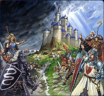 Les Chevaliers de la Table Ronde Artwork