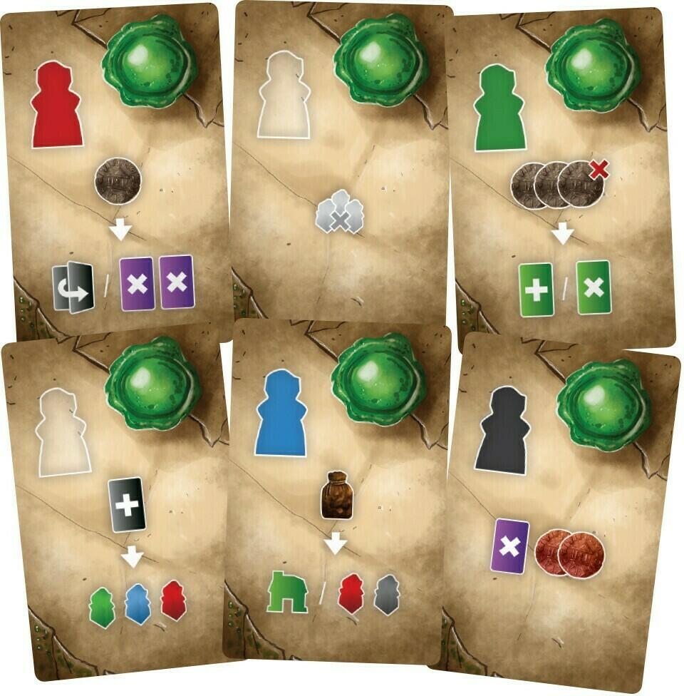 Paladins du Royaume de l'Ouest Cartes