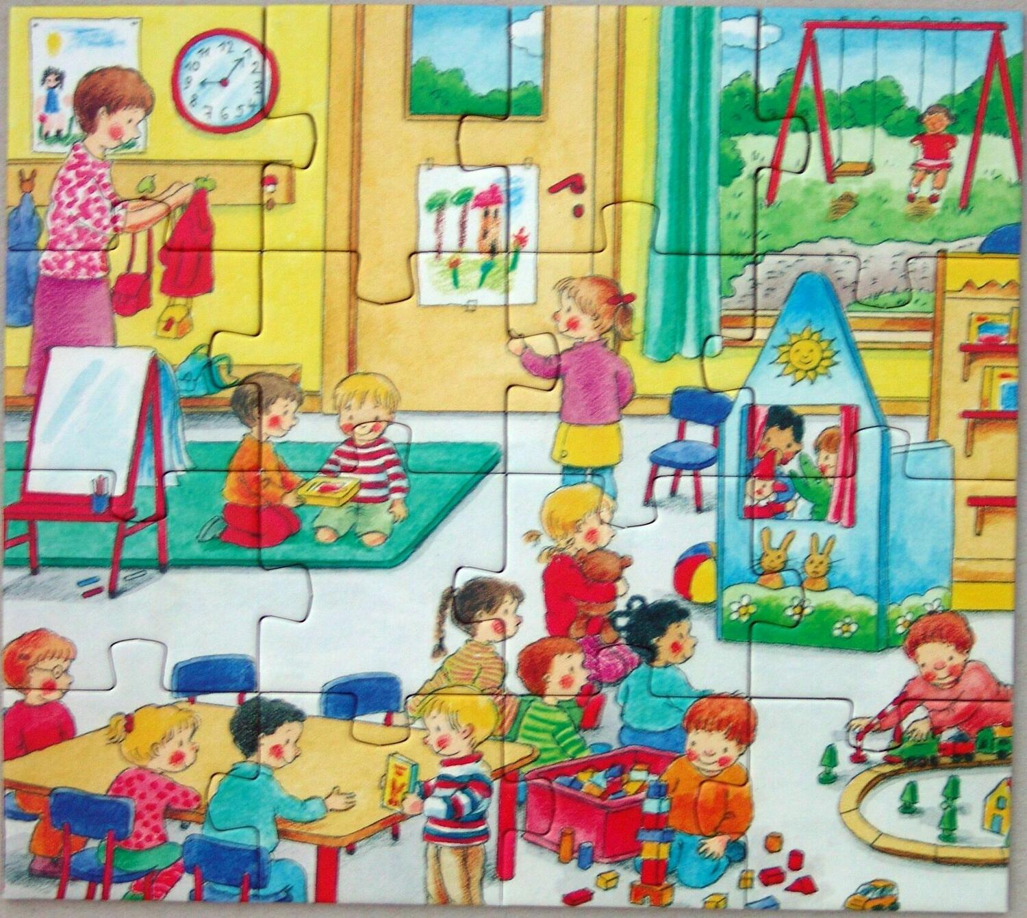 Spiel & Puzzle: Kindergarten Puzzle