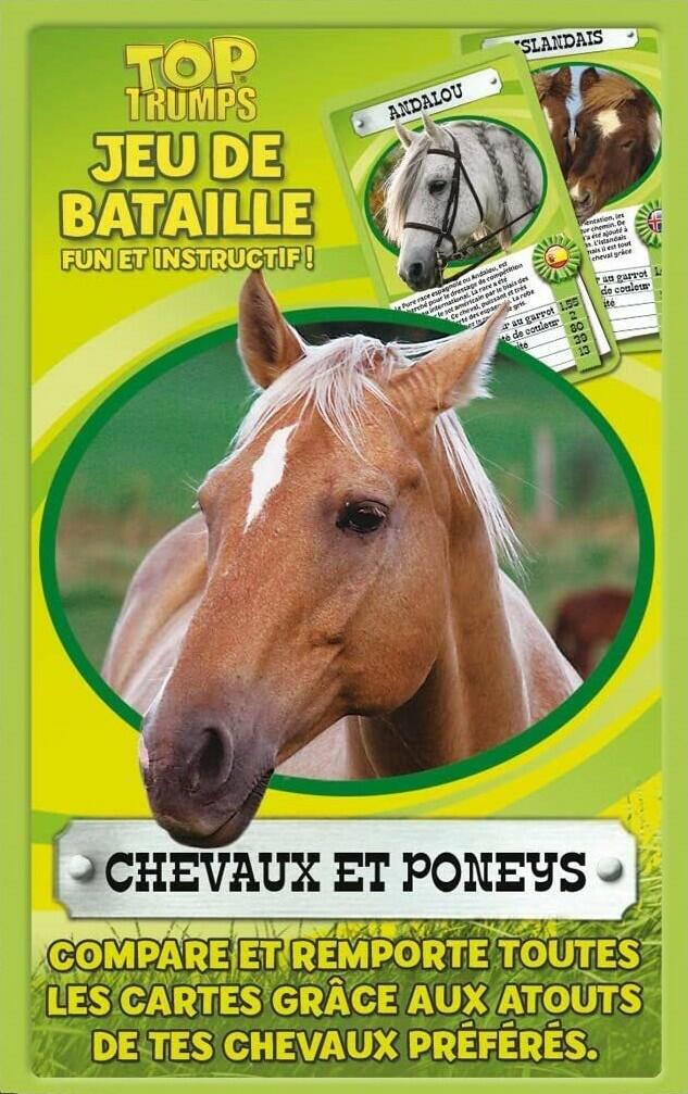 Top Trumps: Jeu de Bataille - Chevaux et Poneys Cover