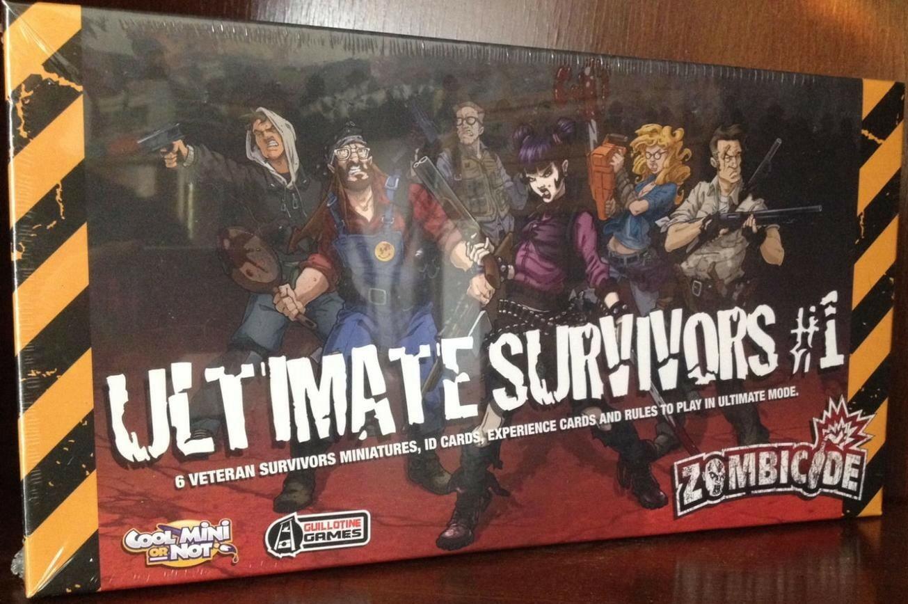 Zombicide: Ultimate Survivors #1 English Cover 3d