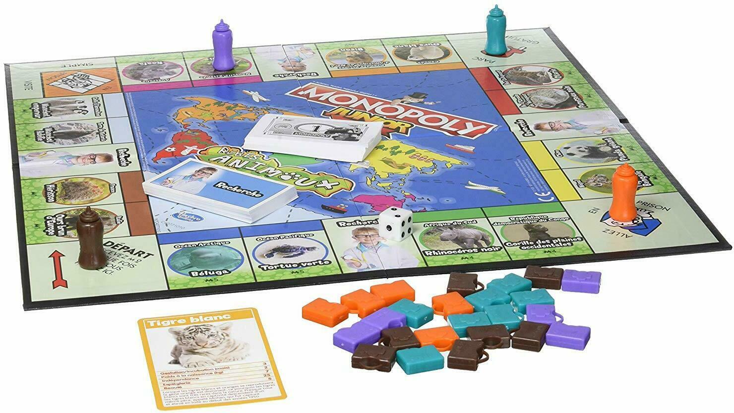 Monopoly: Junior - Bébés Animaux Eclate