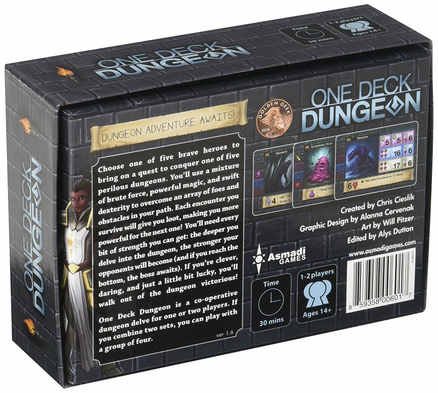 One Deck Dungeon Back 3d
