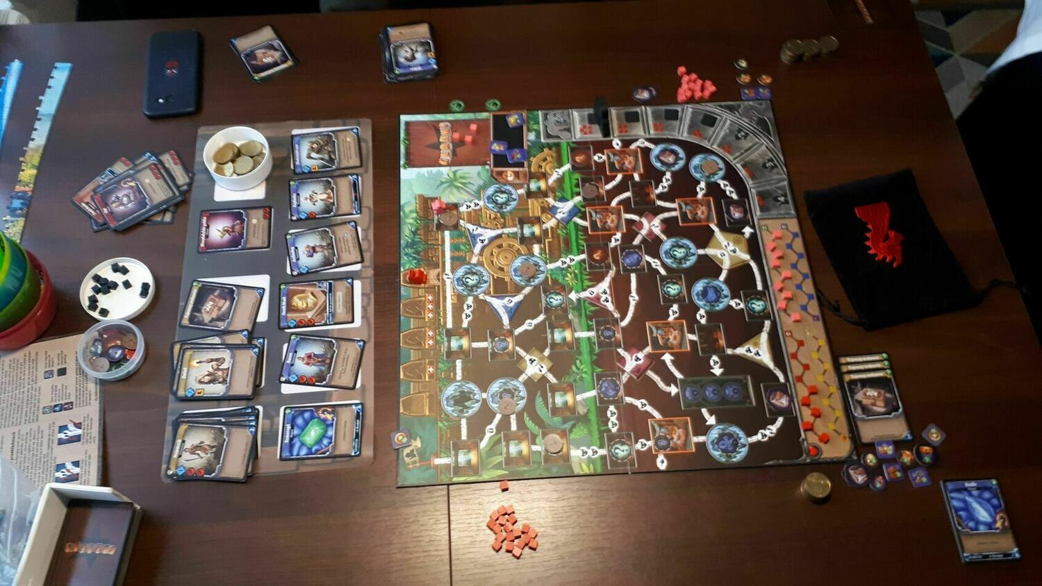 Clank ! Les Aventuriers du Deck-Building - Expéditions - Le Temple du Seigneur Singe Eclate