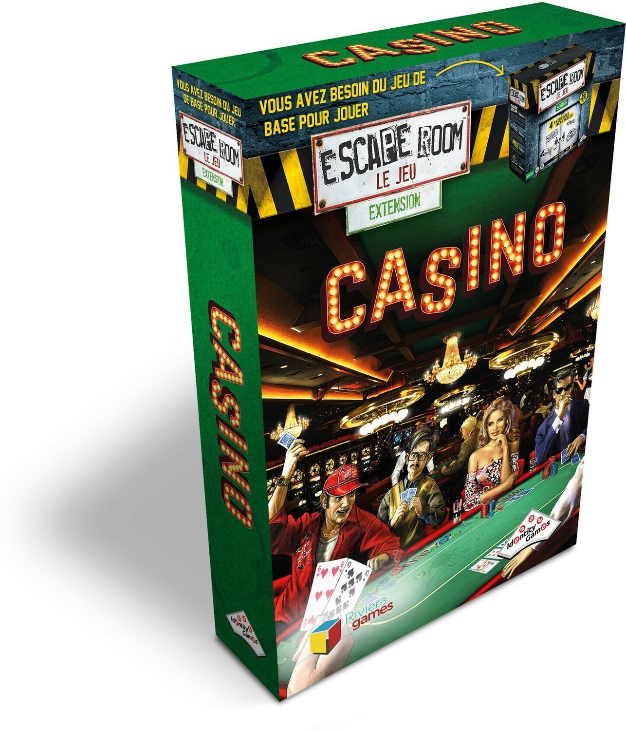 Escape Room: Le Jeu - Casino Cover 3d