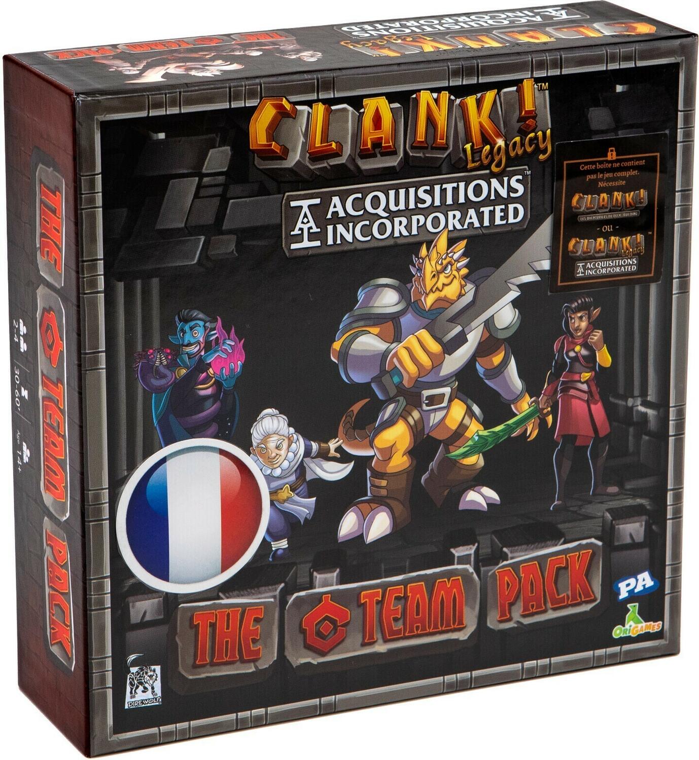 Clank ! Legacy: Acquisitions Incorporated - The « C » Team Pack Cover 3d