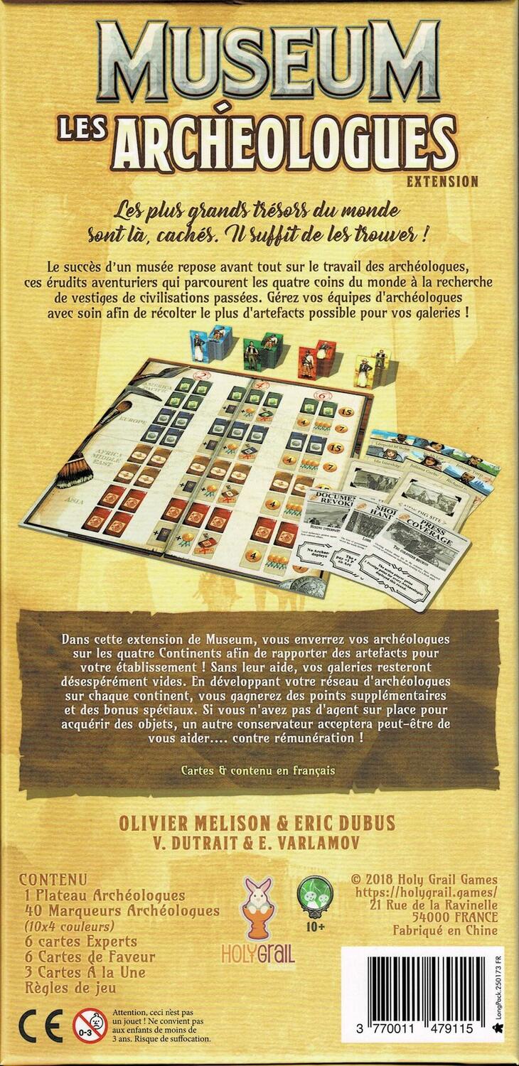 Museum: Les Archéologues Back