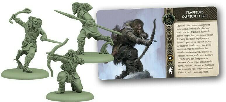 Le Trône de Fer: Le Jeu de Figurines - Trappeurs du Peuple Libre Eclate