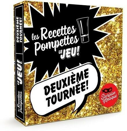 Les Recettes Pompettes: Le Jeu - Deuxième Tournée ! Cover 3d