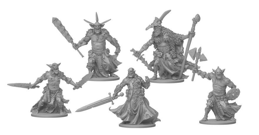 Massive Darkness Figurines