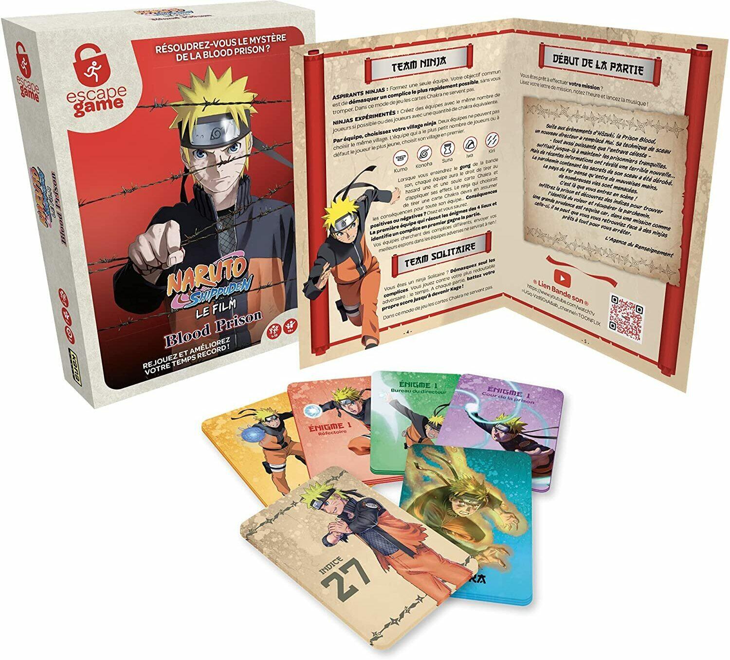 Escape Game: Naruto - Blood Prison Eclate