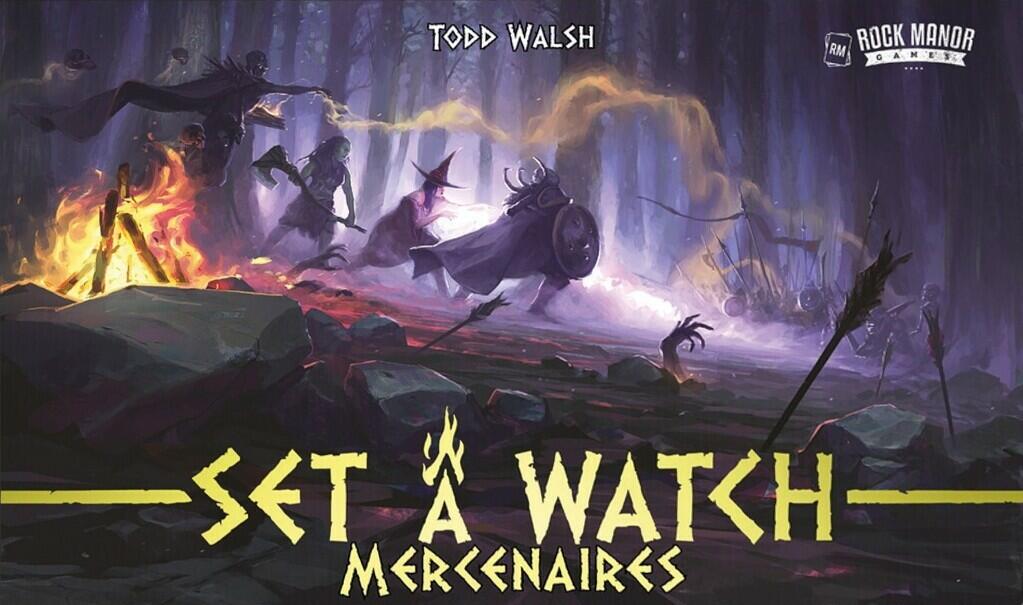 Set a Watch: Mercenaires Cover