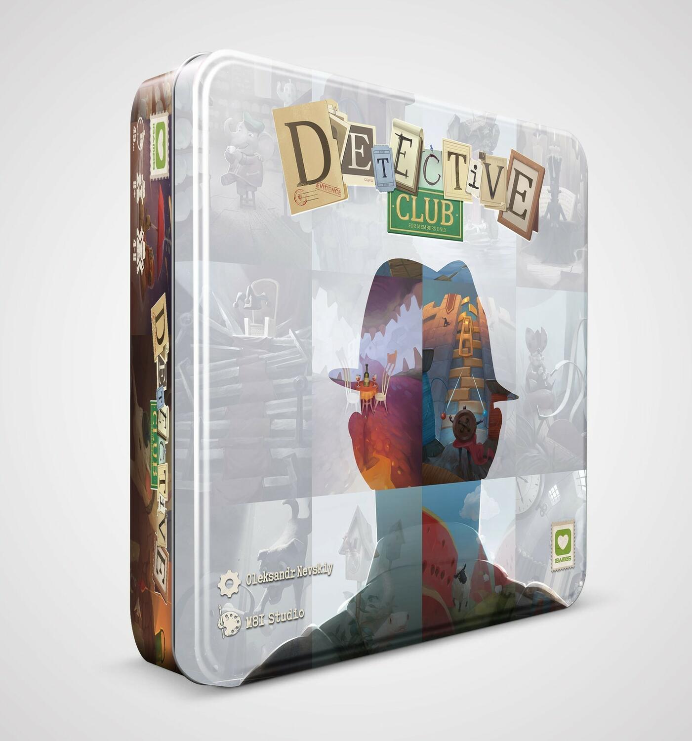 Detective Club Cover 3d