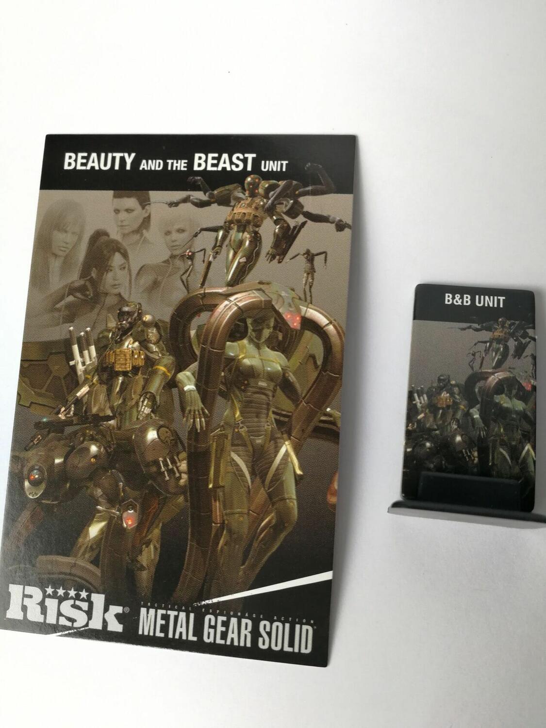 Risk: Metal Gear Solid - Collector's Edition Carte