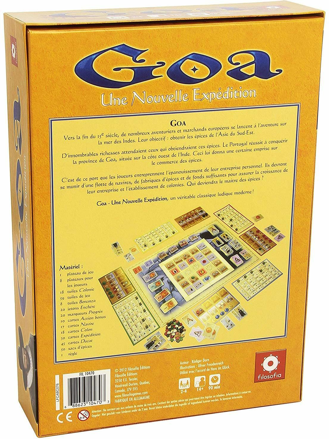Goa: Une Nouvelle Expédition Back 3d
