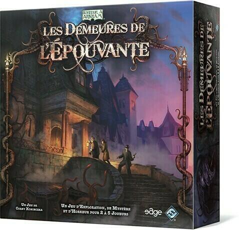 Les Demeures de l'Épouvante Cover 3d