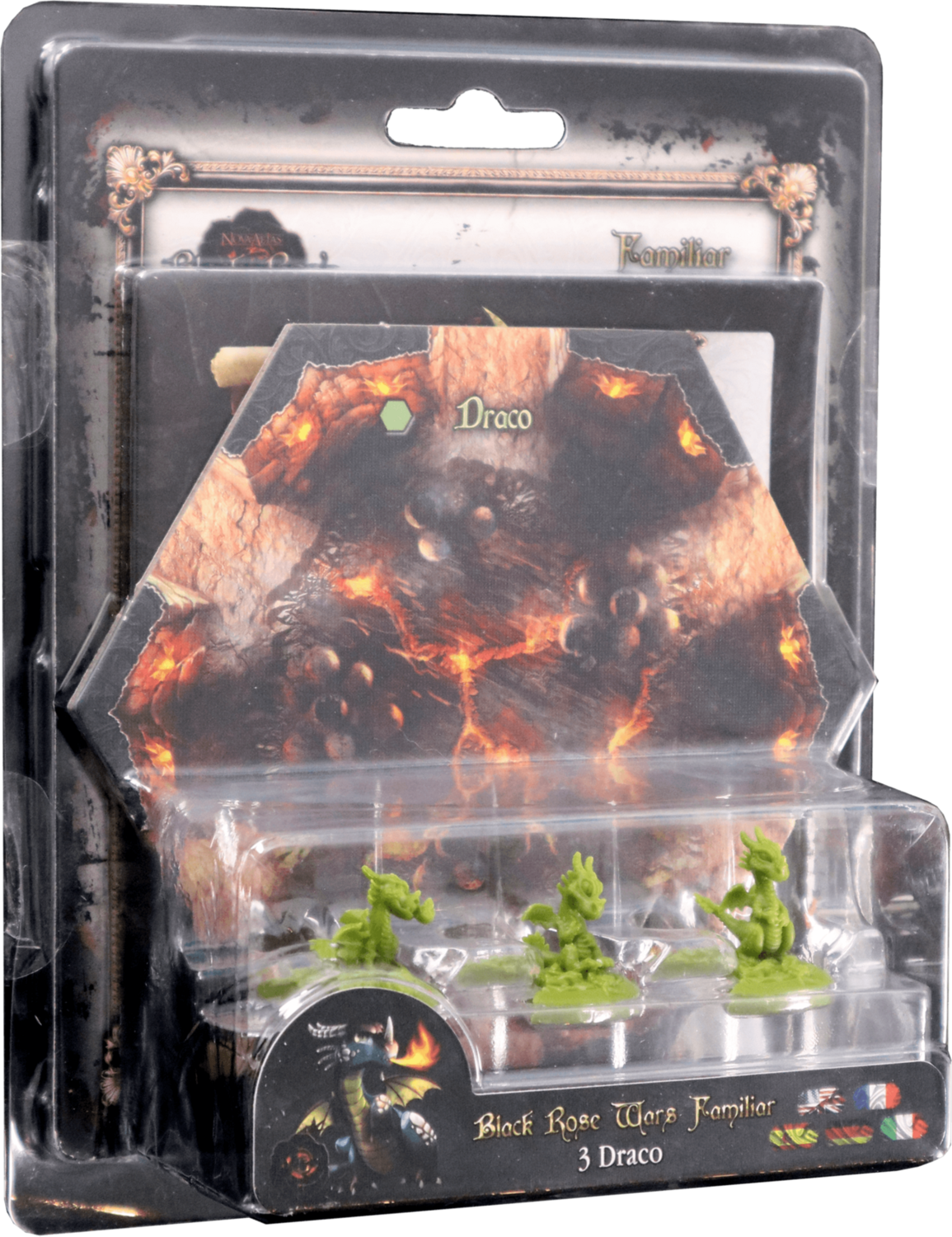 Black Rose Wars: Familiar - Draco Cover Transparent