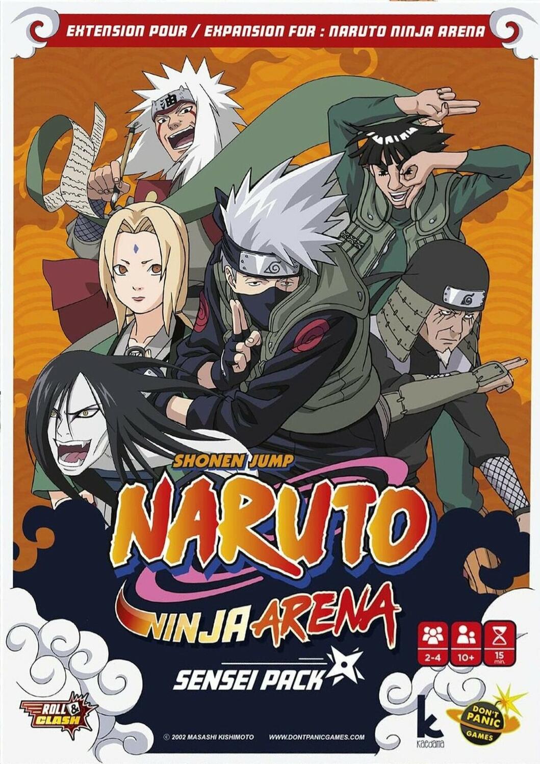 Naruto: Ninja Arena - Sensei Pack Cover