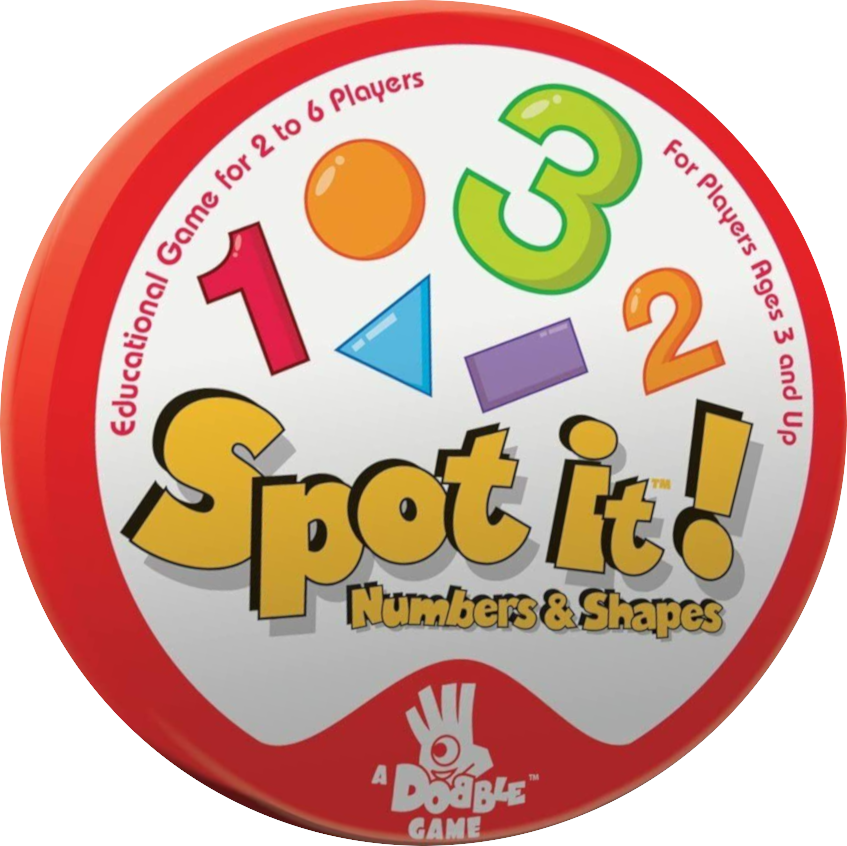 Spot it! Numbers & Shapes Cover