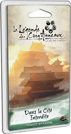 La Légende des Cinq Anneaux: Le Jeu de Cartes - Dans la Cité Interdite Cover 3d