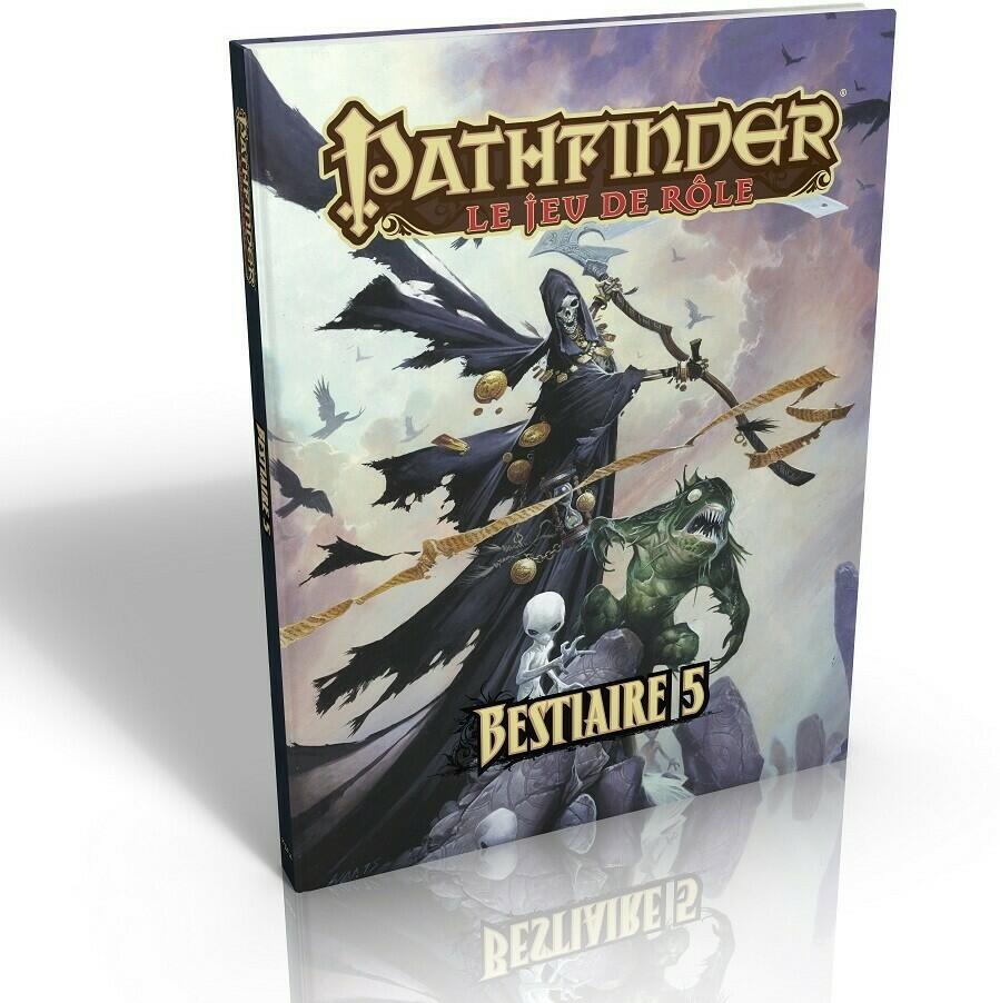 Pathfinder: Le Jeu de Rôle - Bestiaire 5 Cover 3d