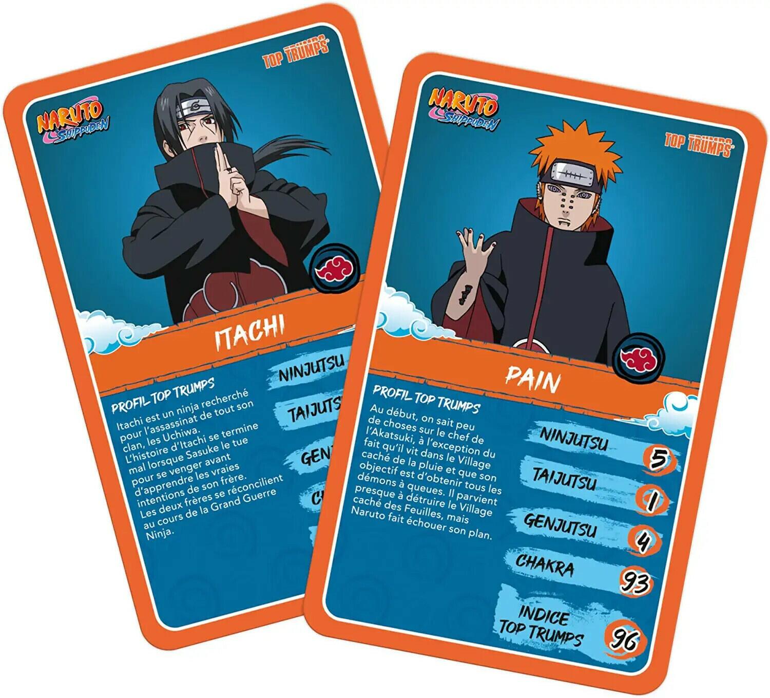 Top Trumps: Naruto Shippuden Cartes
