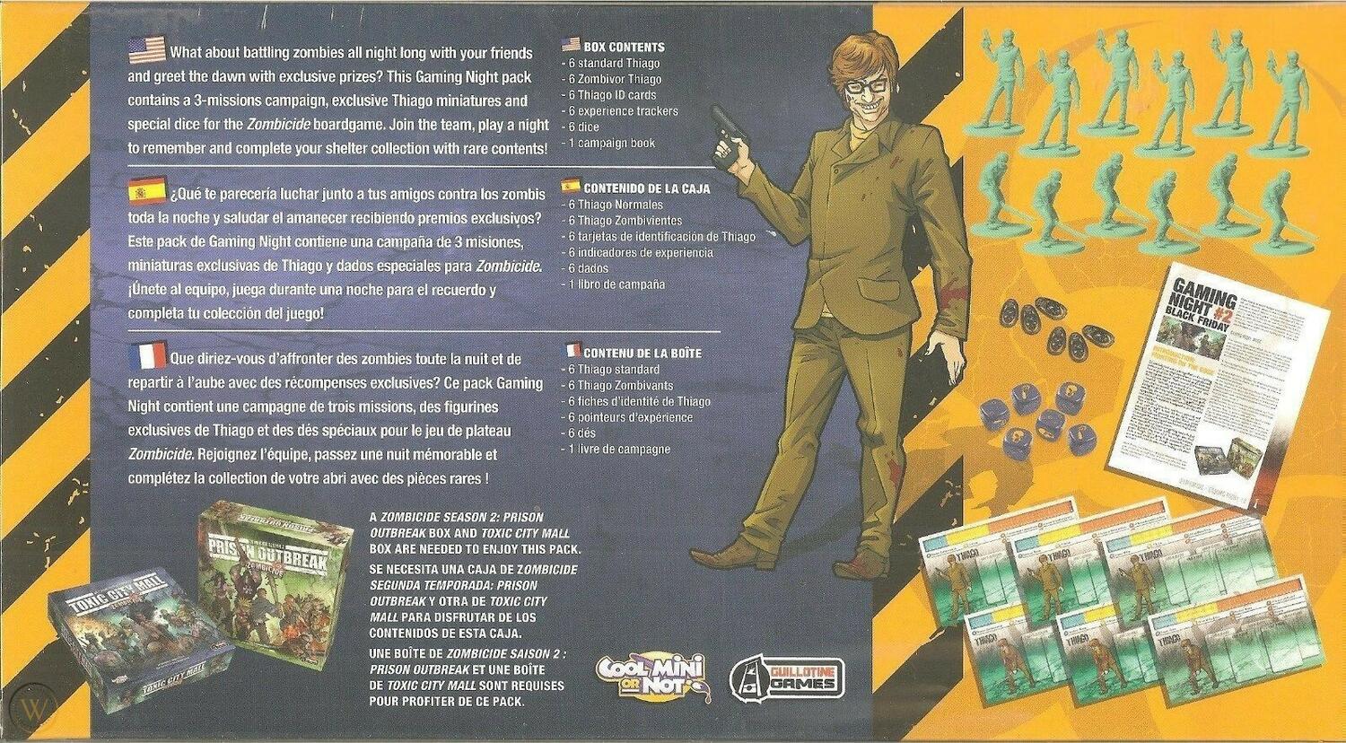 Zombicide: Gaming Night #2 - Black Friday Back