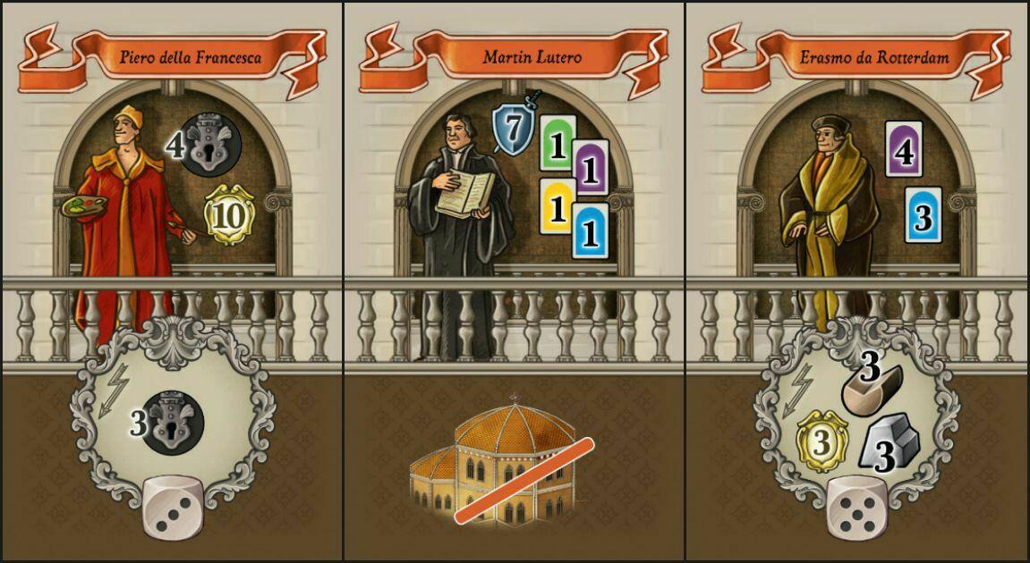 Lorenzo le Magnifique: Maisons de la Renaissance Cartes