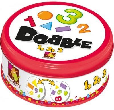 Dobble: Chiffres et Formes Boite